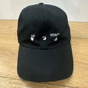 Off-White Black Logo Cap